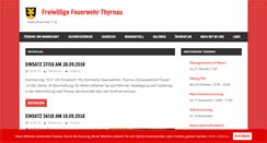 Desktop Screenshot of ff-thyrnau.de