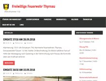 Tablet Screenshot of ff-thyrnau.de
